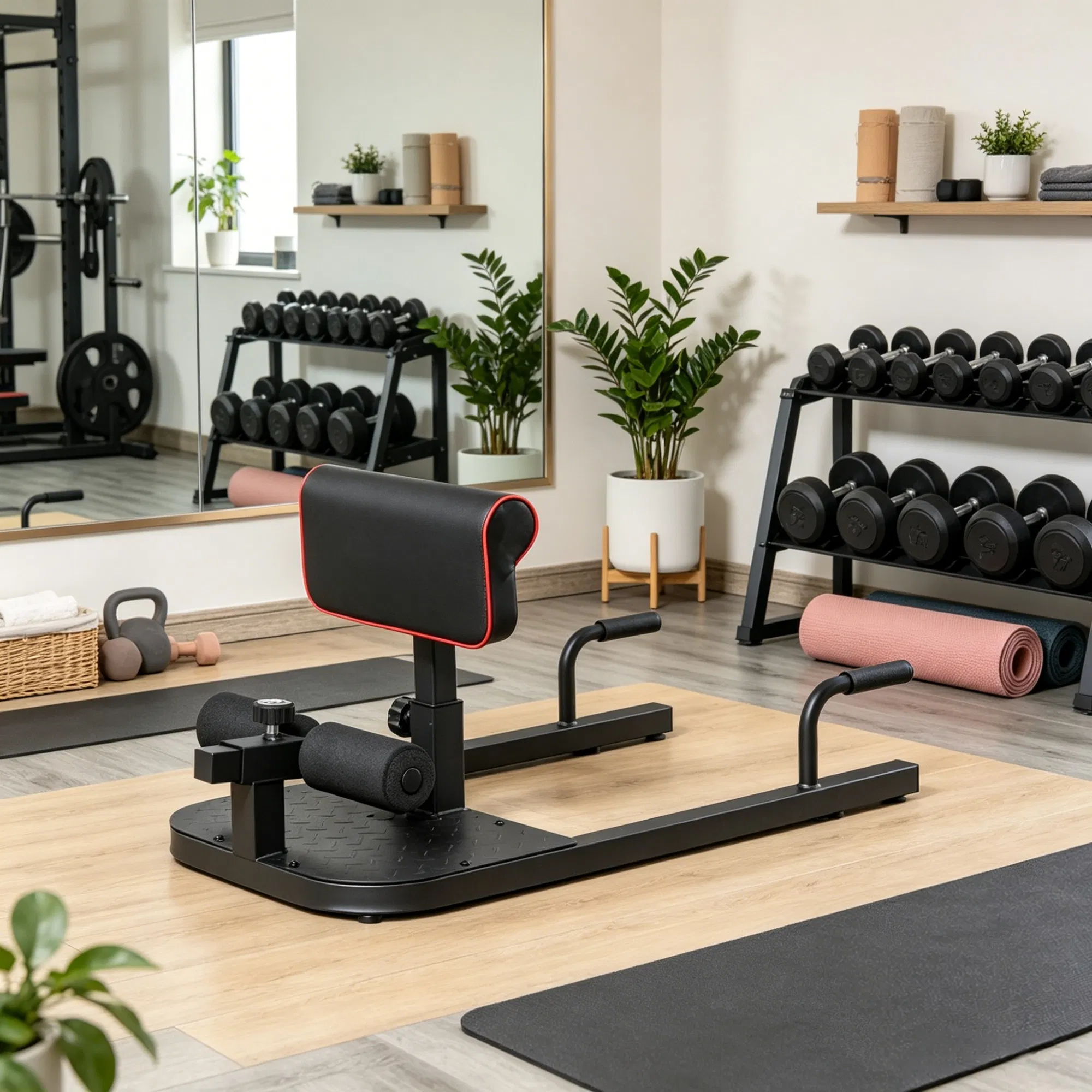Black 3-in-1 Padded Push Up Si - All In One Gym Home Equipment 评论和价格