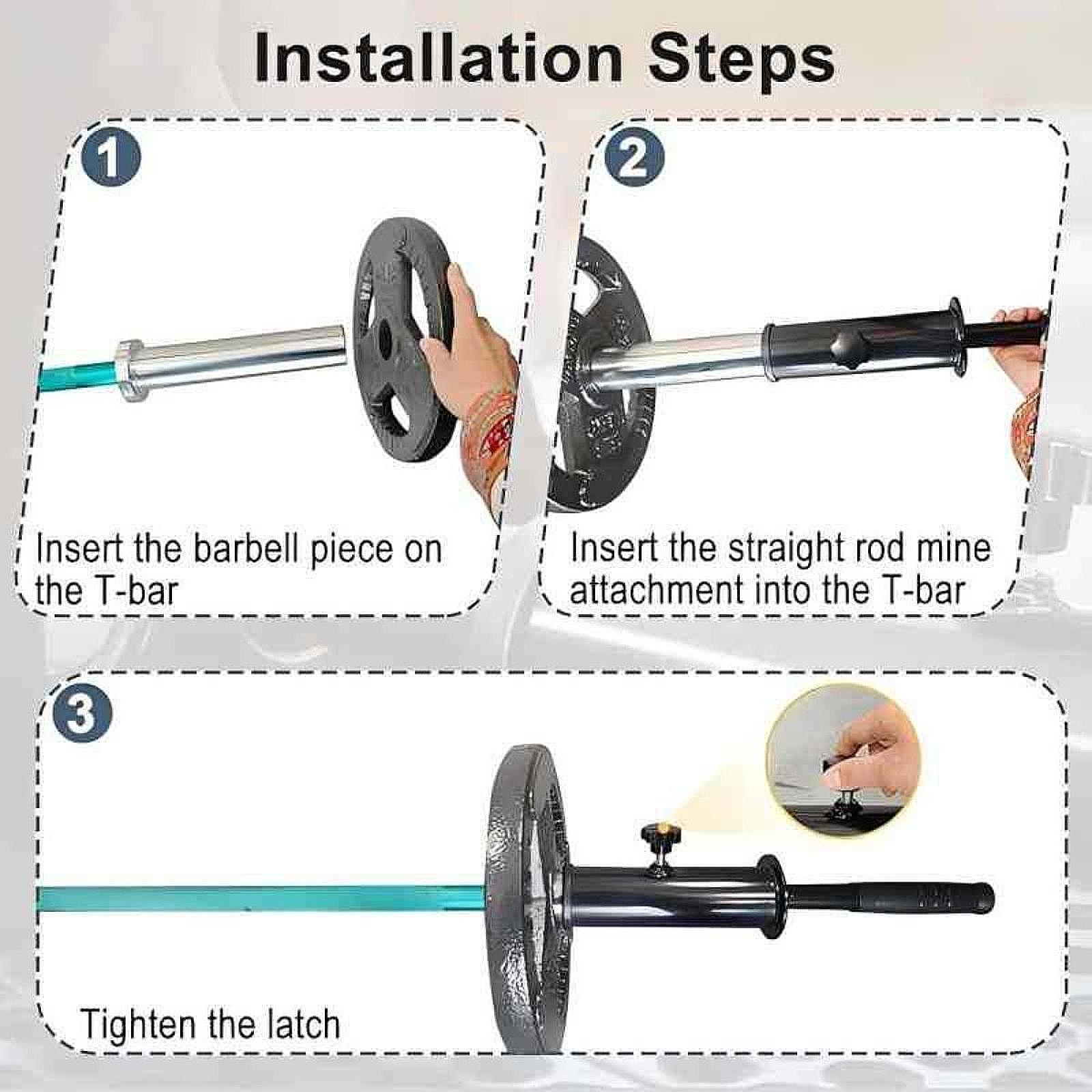 Biceps Barbell Handle Attach M - Home Gym Equipment Set 评论和价格