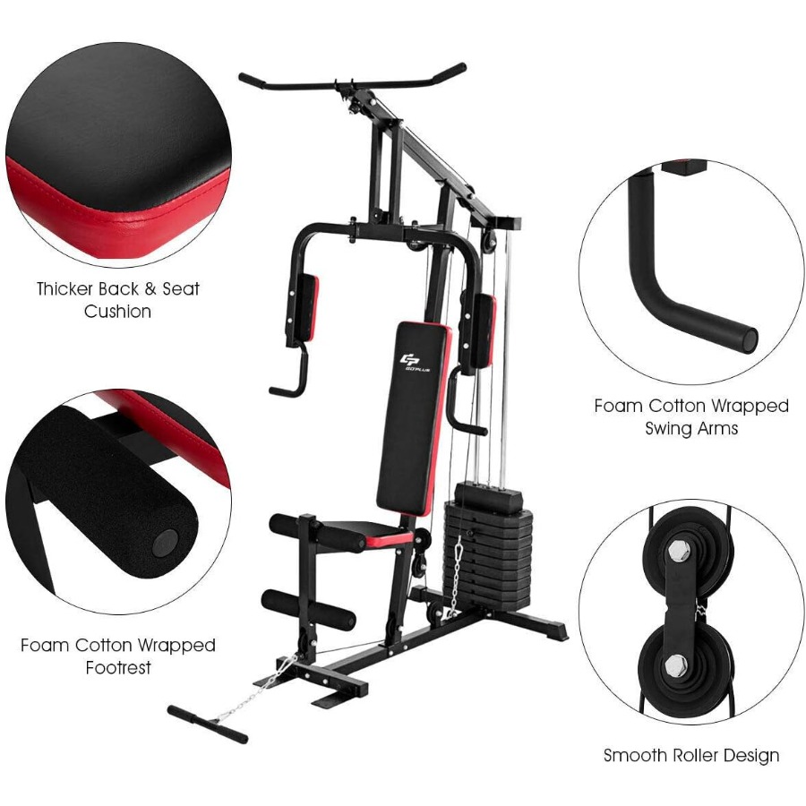 Multifunction Home Gym System, - Leg Home Gym Workout 评论和价格