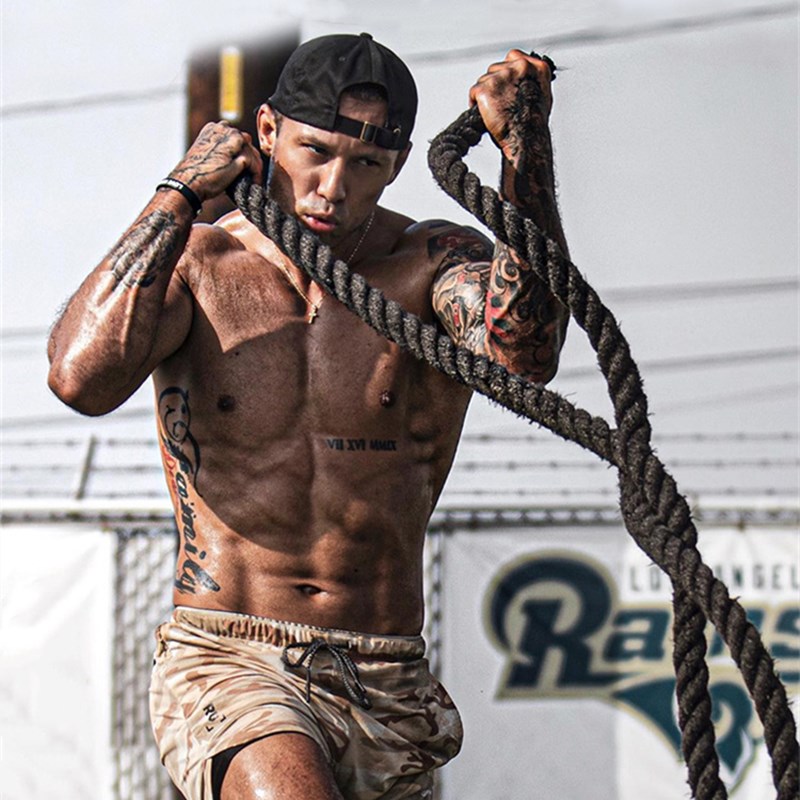 9/12/15M*25MM Fitness Polyeste - Battle Rope Heavy 评论和价格