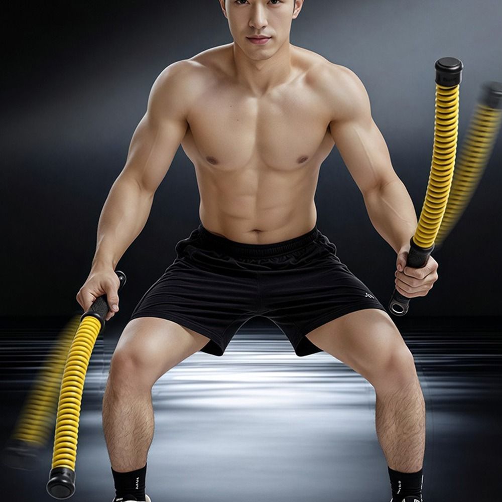 2pcs Non-Slip Handle Cordless  - Battle Rope Heavy 评论和价格